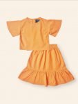 CCDRS29 Orange SKirt and shirt (3)