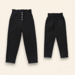 Kids Paperbag black jeans (1)